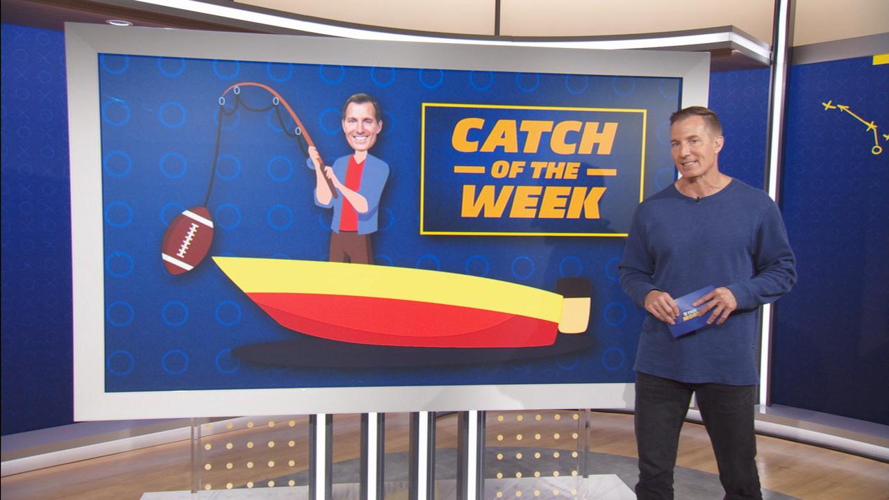 Which SEC player earned Catch of the Week?