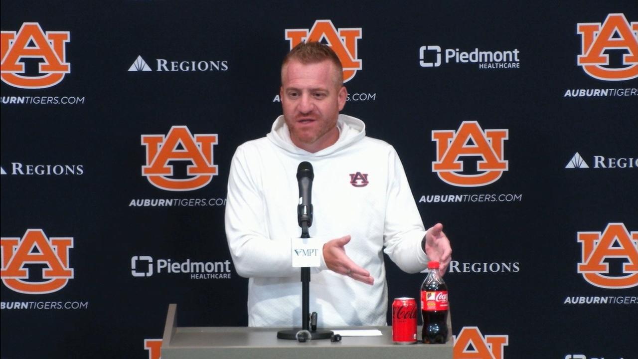 Alex Golesh says Auburn has to 'figure it out right now'