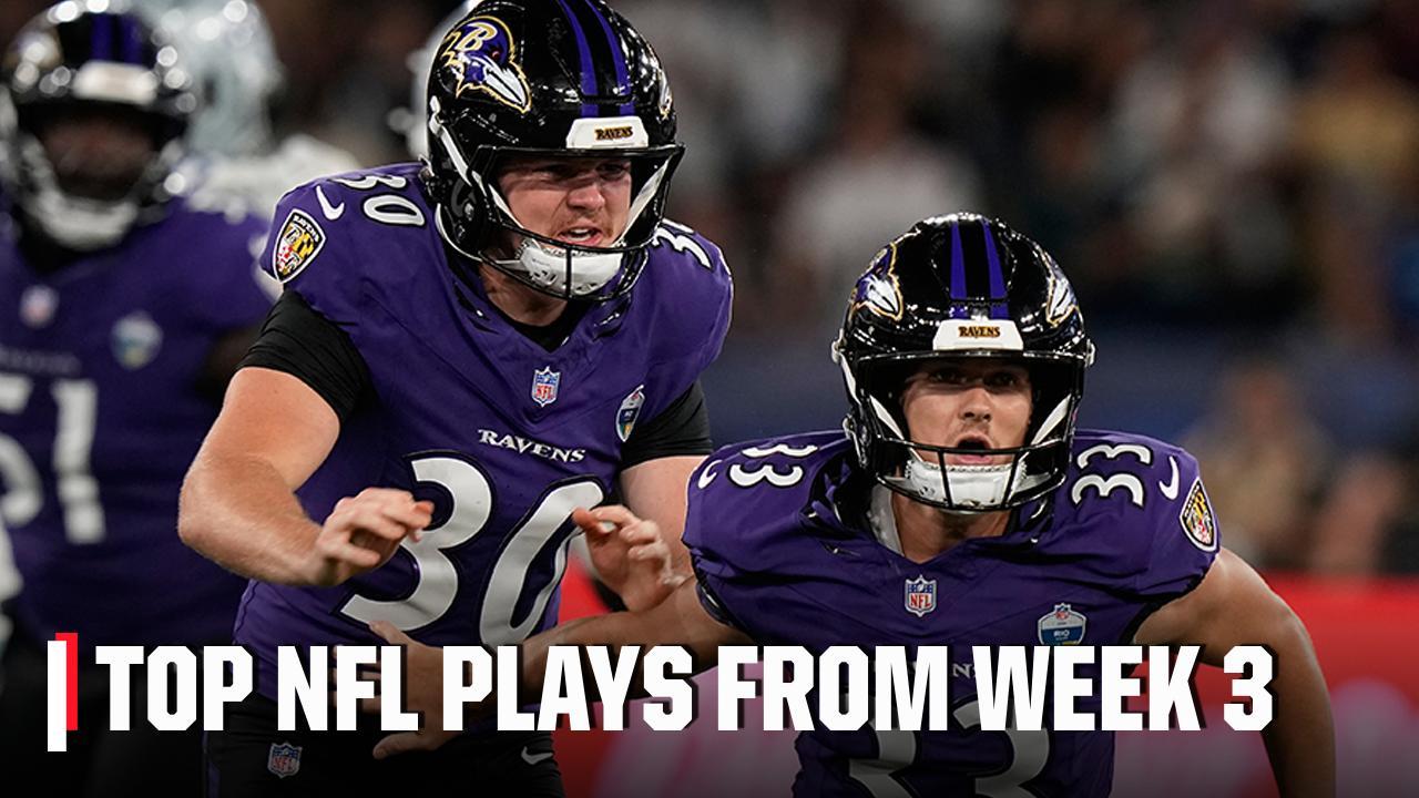 Top NFL plays from Week 3