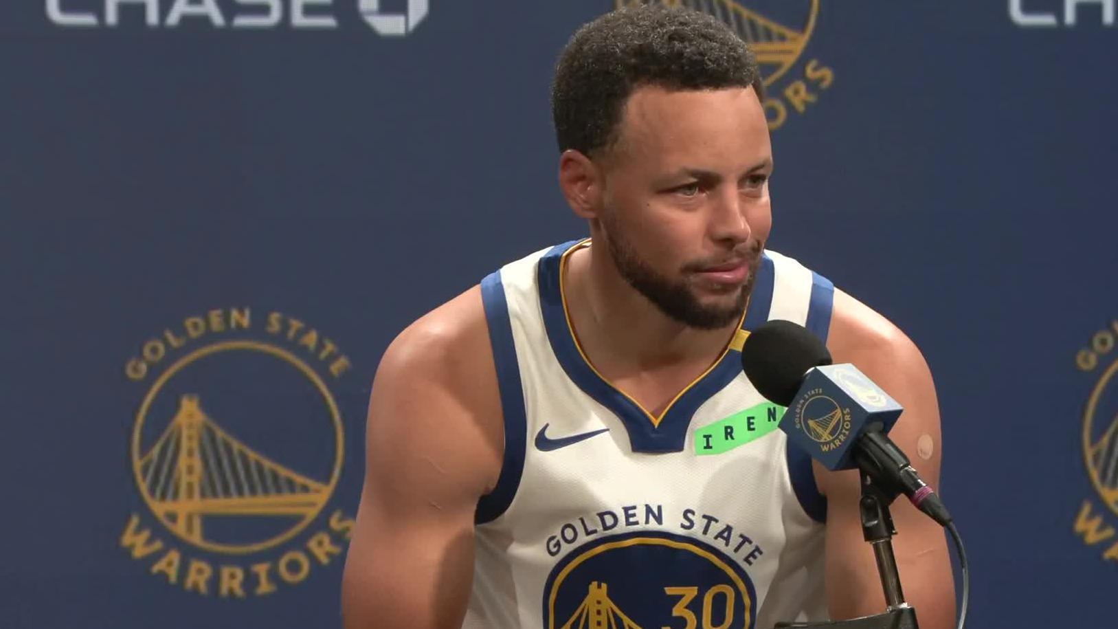 Steph: New contract gives me peace of mind