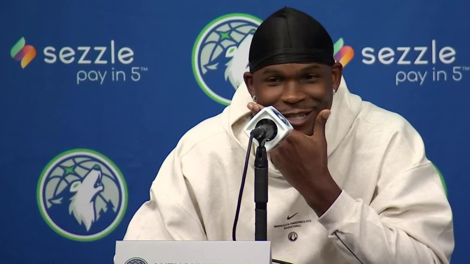 Anthony Edwards excited for new-look Timberwolves