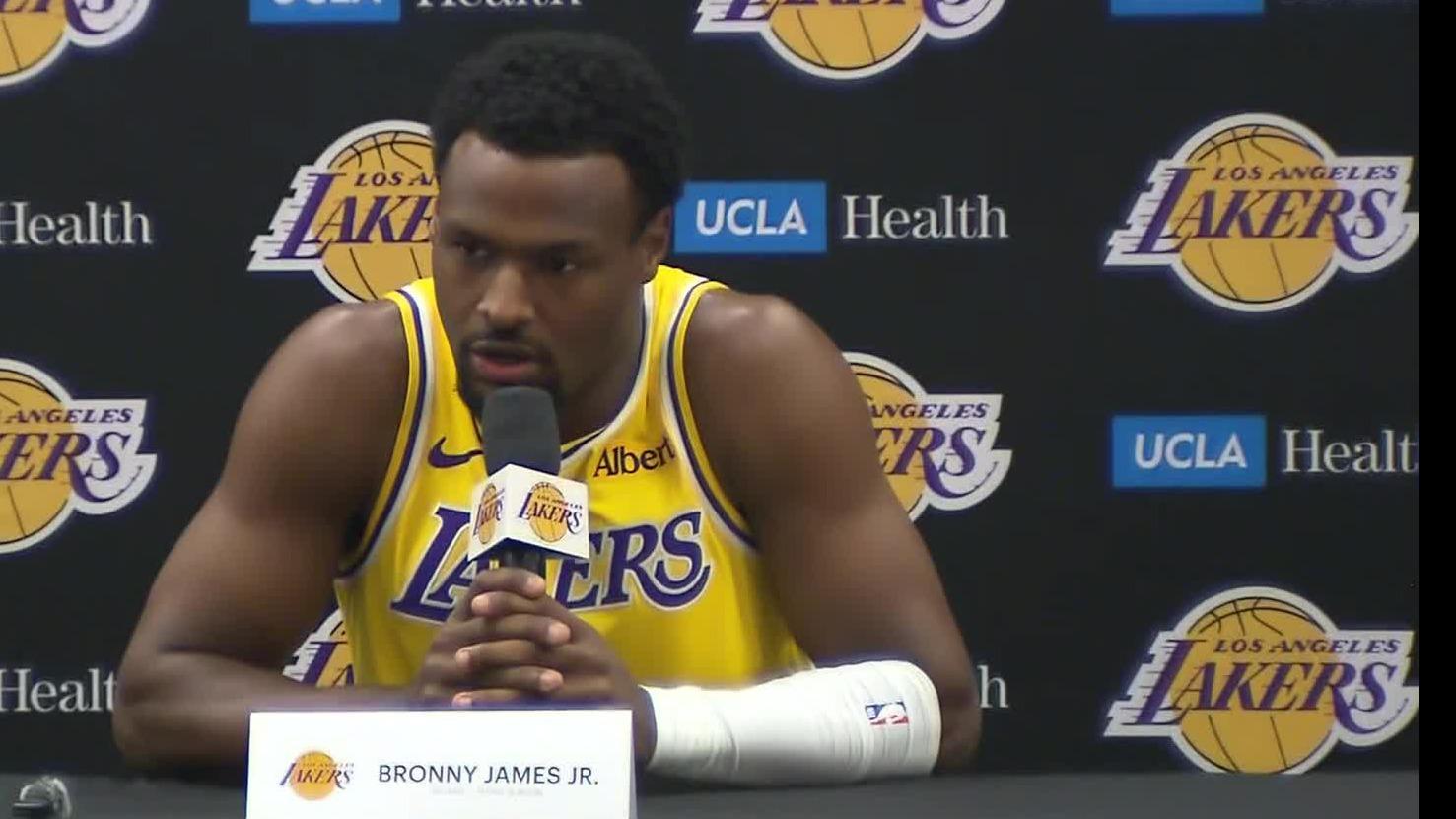 Bronny creating his 'own path' after LeBron's Lakers departure