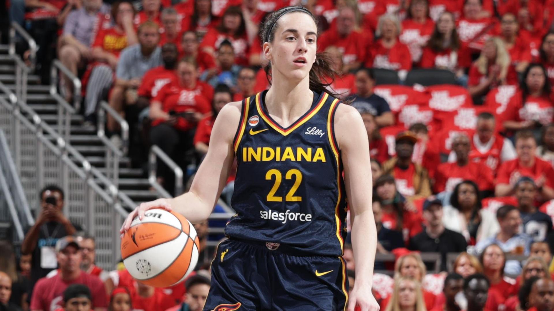 Caitlin Clark, Kelsey Mitchell post big games to help Fever even series with 99-89 win over Aces