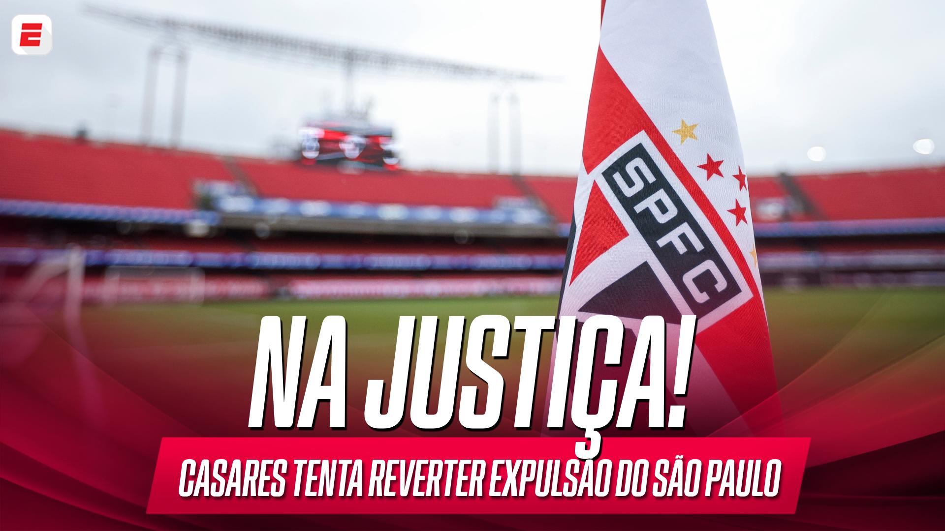 Casares tenta anular expulsão do São Paulo e cita até Rafinha; VEJA
