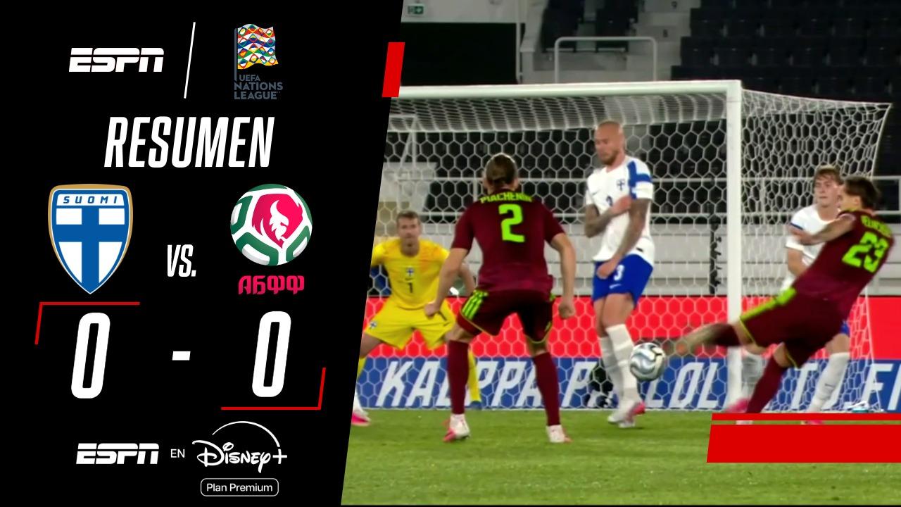 Finlandia y Bielorrusia repartieron puntos en la UEFA Nations League