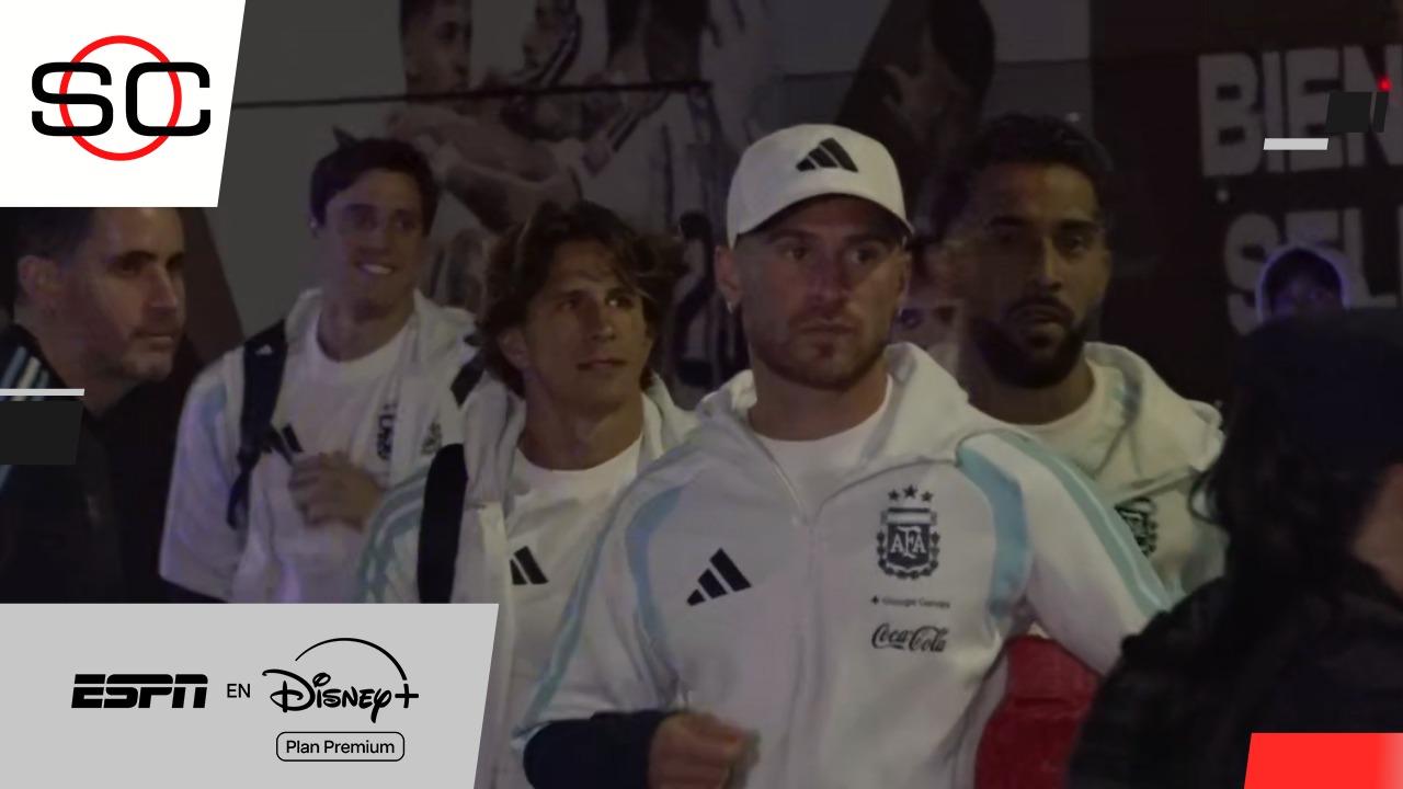 Locura en Córdoba: ¡así fue la llegada de la Selección Argentina!
