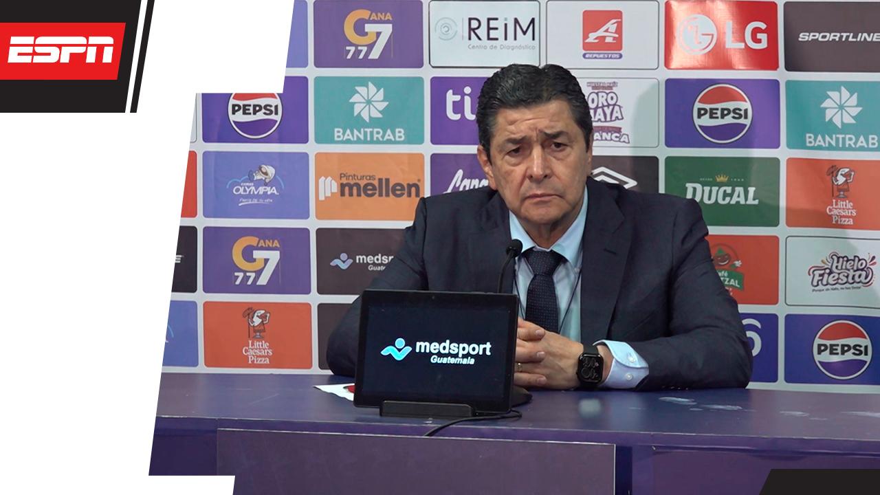 Luis Fernando Tena: "Es una sorpresa el marcador, nadie puede esperar algo así"