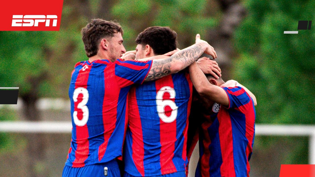 San Lorenzo ganó 3-2 en el Torneo Proyección