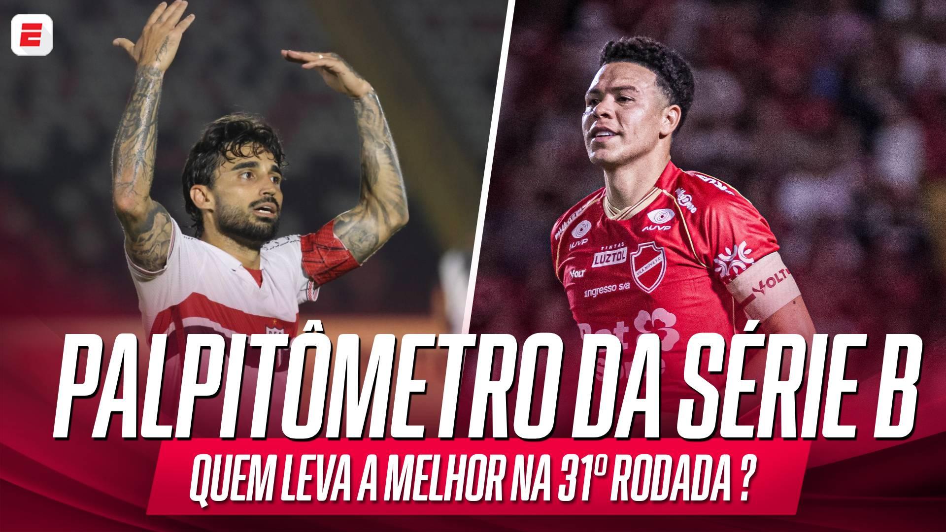 Palpitômetro da Série B! Quem vence os jogos decisivos da 31ª rodada?