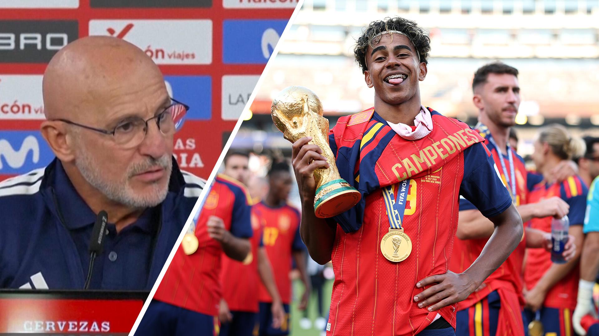 De La Fuente: I hope the Ballon d'Or winner is a Spaniard