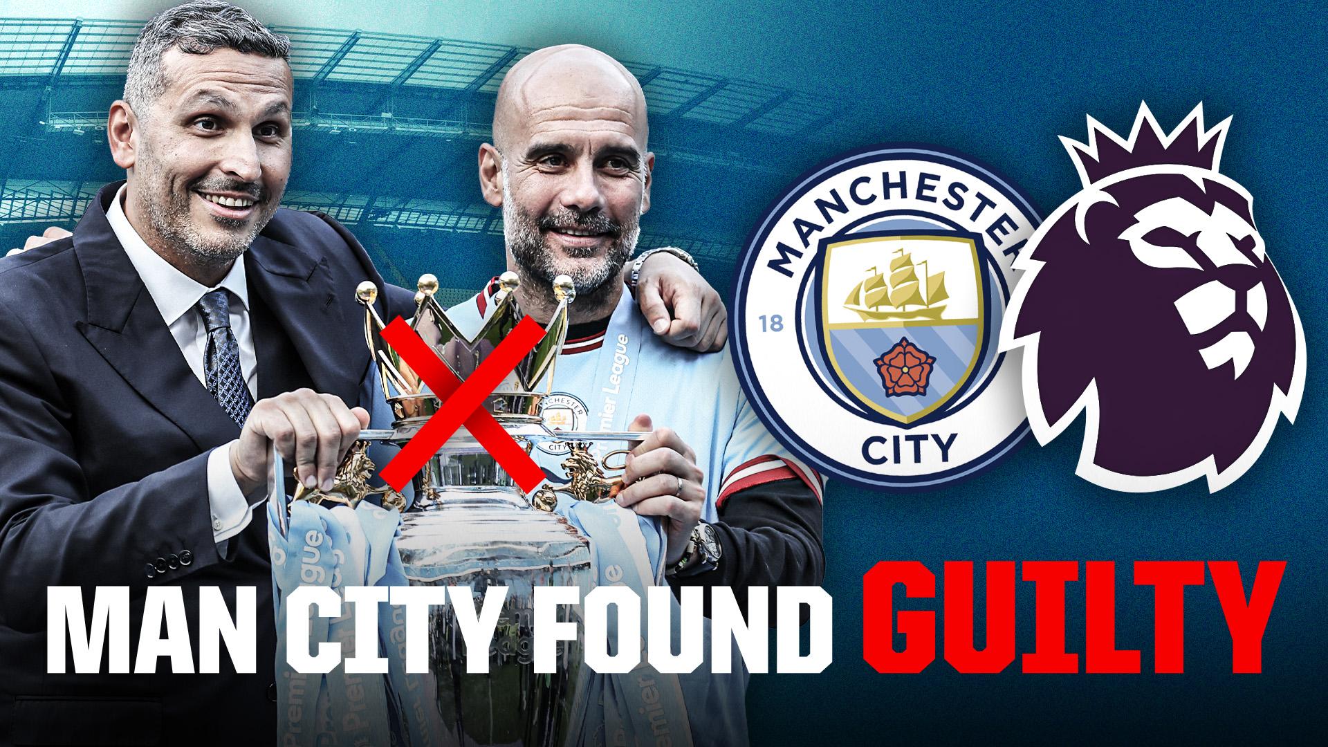 'The biggest sporting cheating scandal ever' Man City guilty of 115 charges
