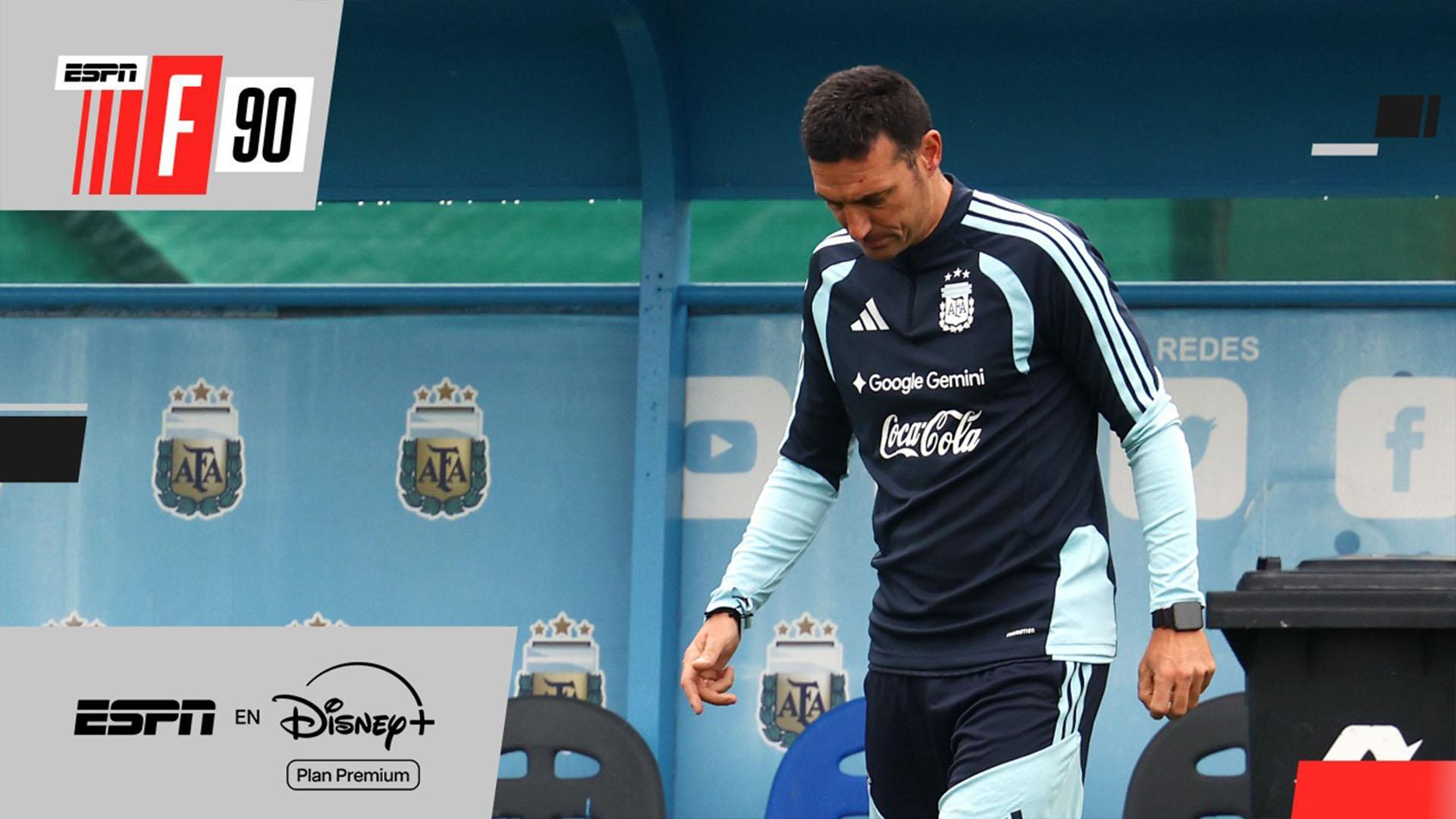 Lionel Scaloni: "Tengo las ganas de renovar"
