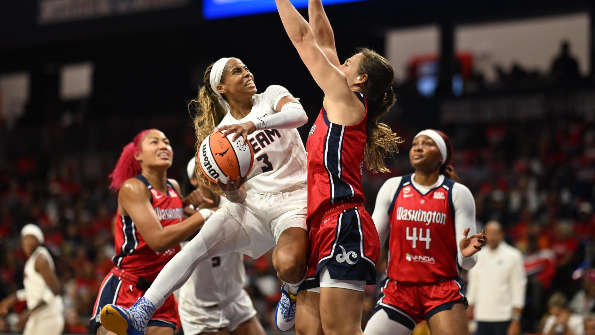Allisha Gray and Jordin Canada lead Dream into WNBA semifinals with 93-75 win over Mystics