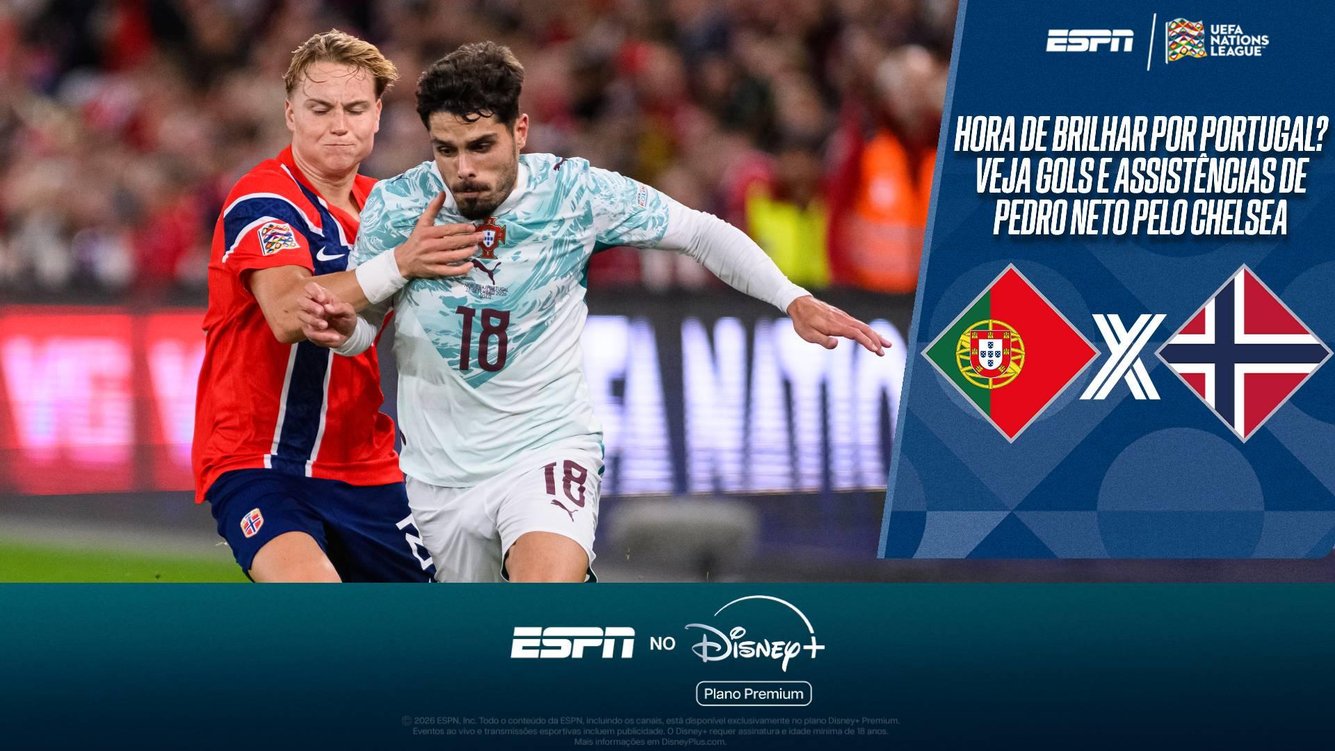 Hora de brilhar por Portugal? Veja gols e assistências de Pedro Neto pelo Chelsea e como pode ser importante para seleção de Jorge Jesus