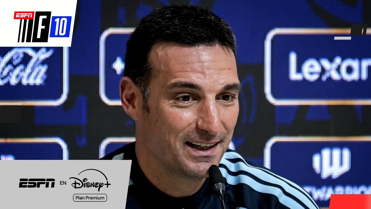 Lionel Scaloni elogió las ganas de los jugadores de vestir la camiseta Argentina