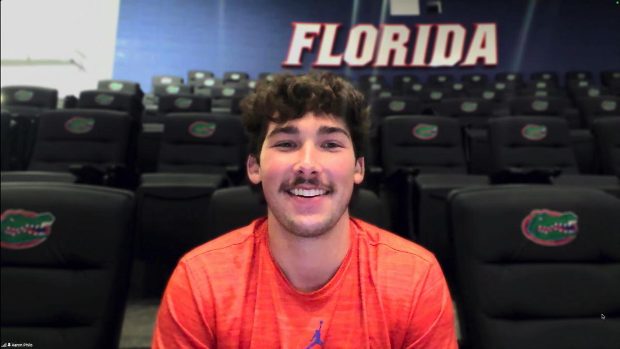No. 8 Florida's Aaron Philo describes growing into his role as QB1