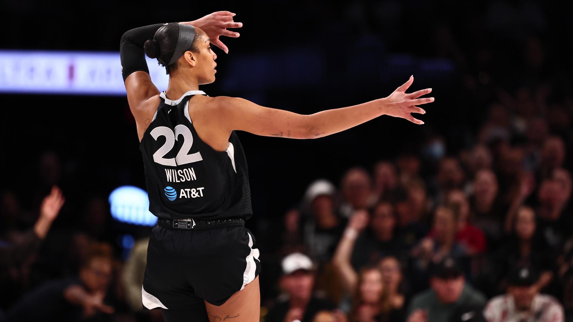 A'ja Wilson scores 36 points as the Aces send the Fever home again with a 94-83 in Game 3