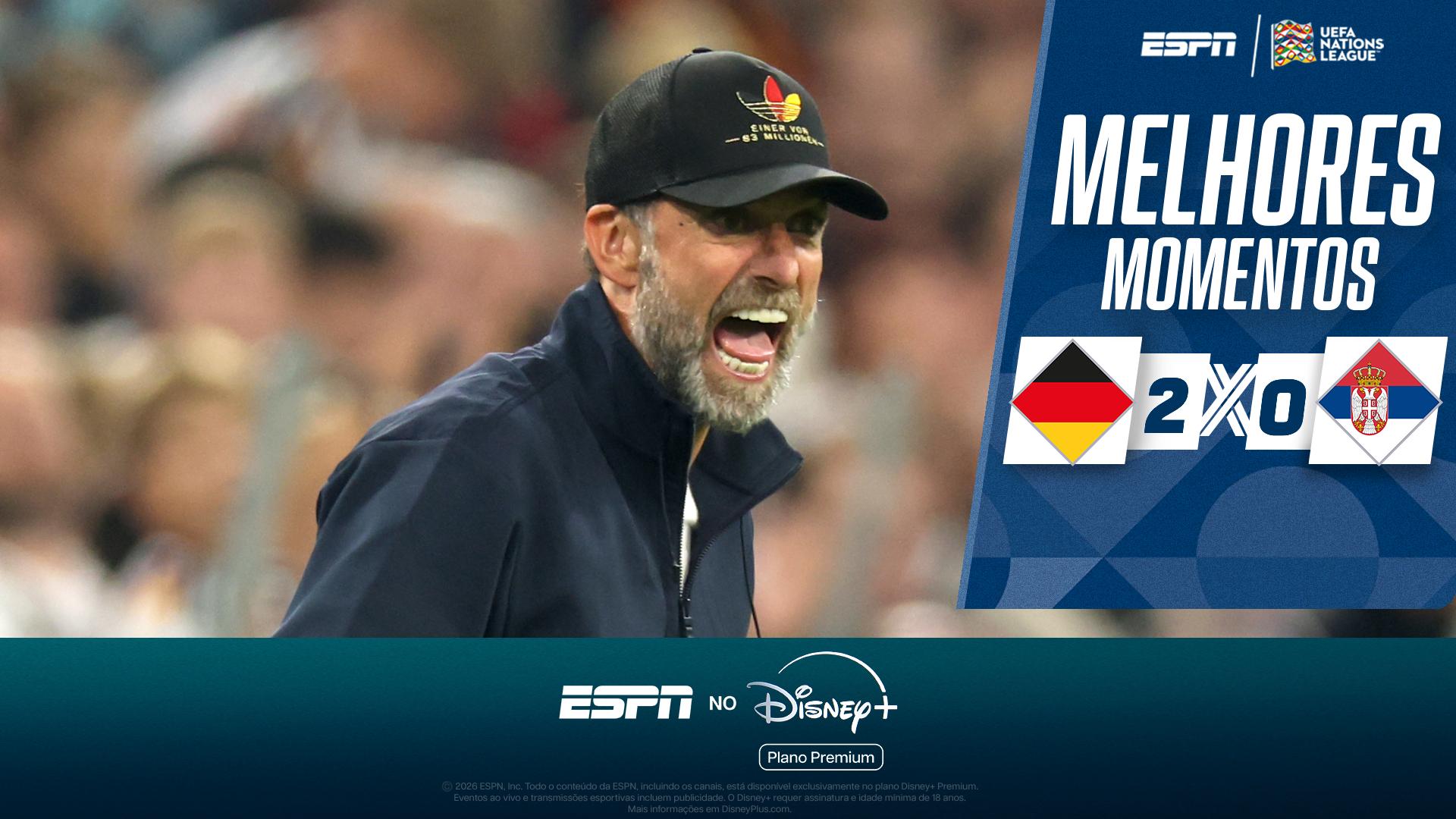 Alemanha domina a Sérvia e vence a primeira sob o comando de Klopp; VEJA como foi