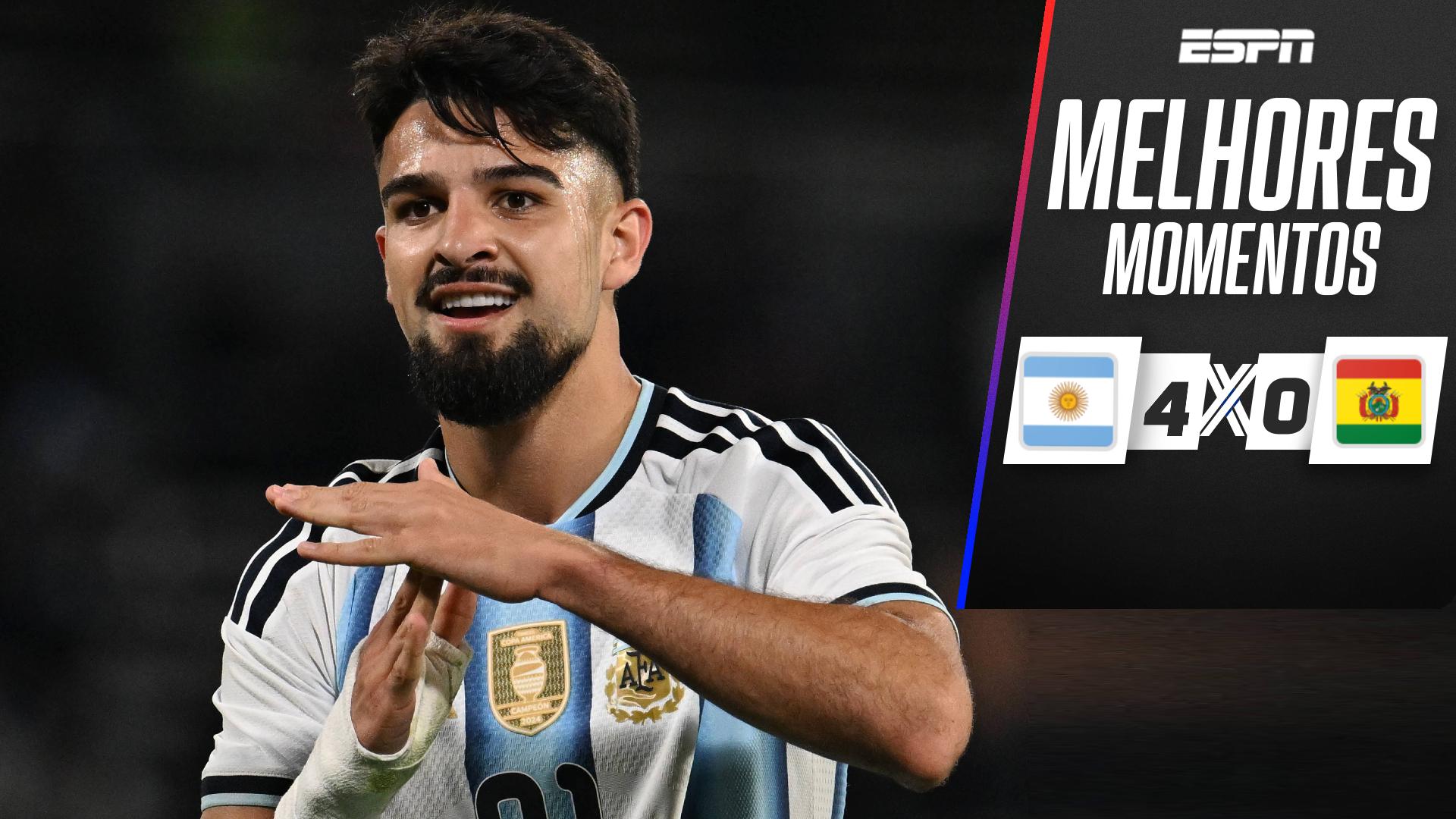 Flaco López desencanta, e Argentina goleia Bolívia às vésperas da despedida de Messi; VEJA