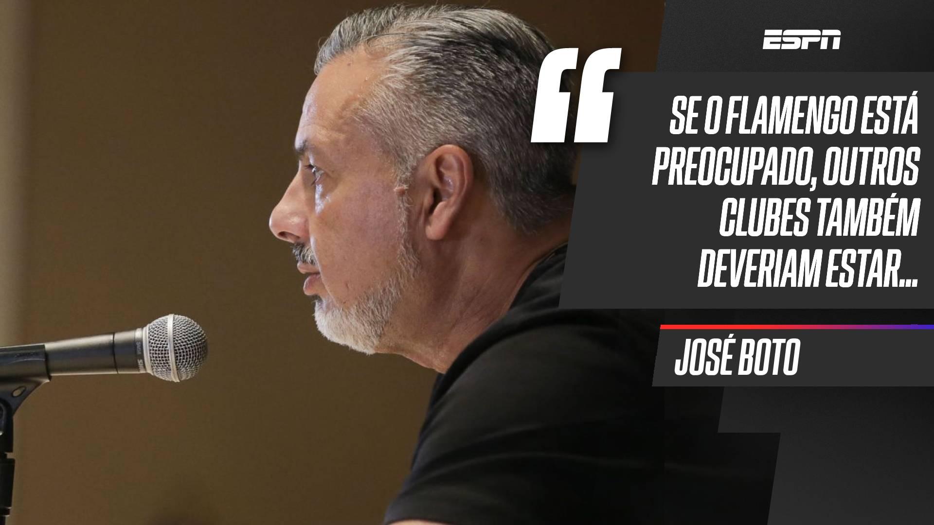 Sem bets no Flamengo, Boto diz 'temer' falta de competitividade: 'Ao invés de três times brasileiros nas semifinais da Libertadores, vamos ter três argentinos'