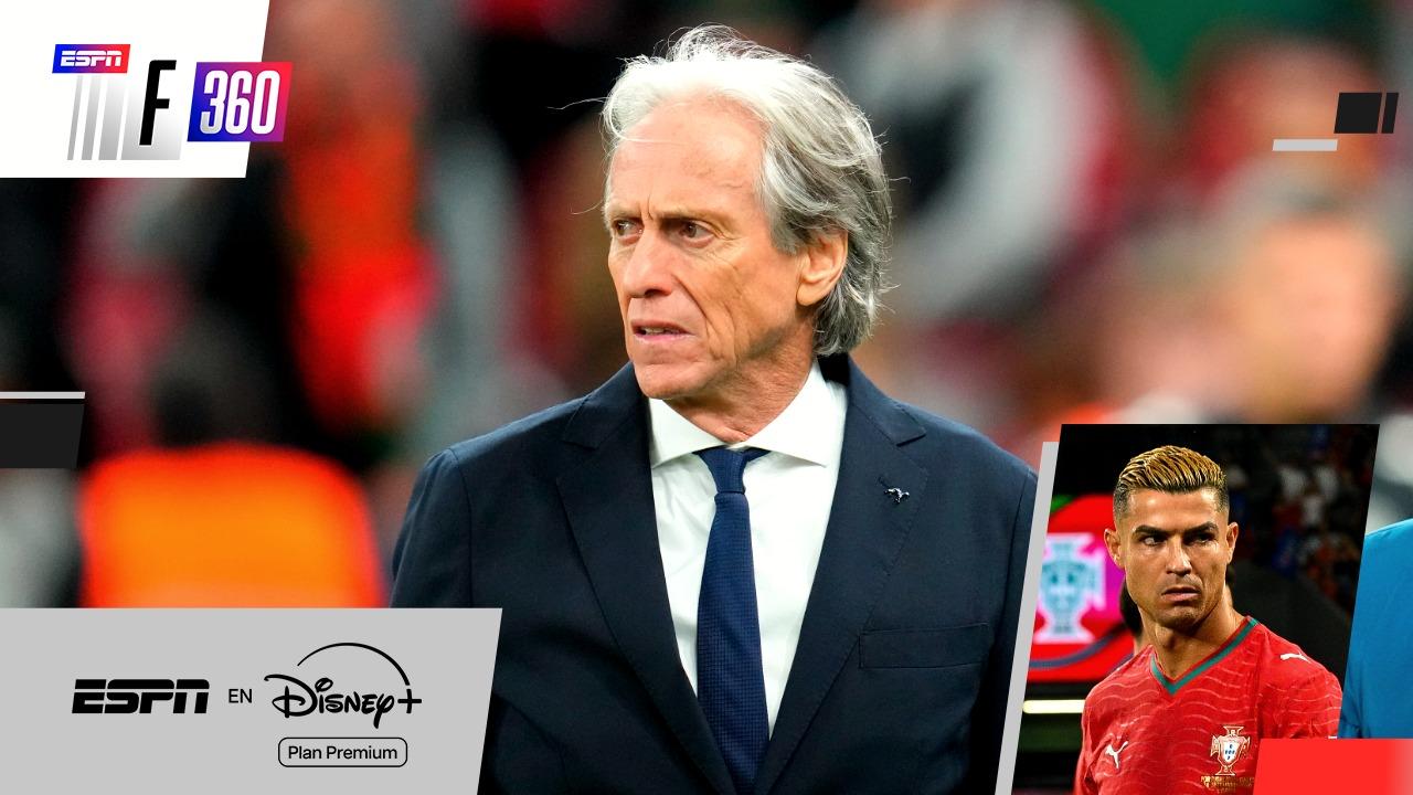 Tras la polémica salida de Cristiano, Jorge Jesús se pronunció en zona mixta