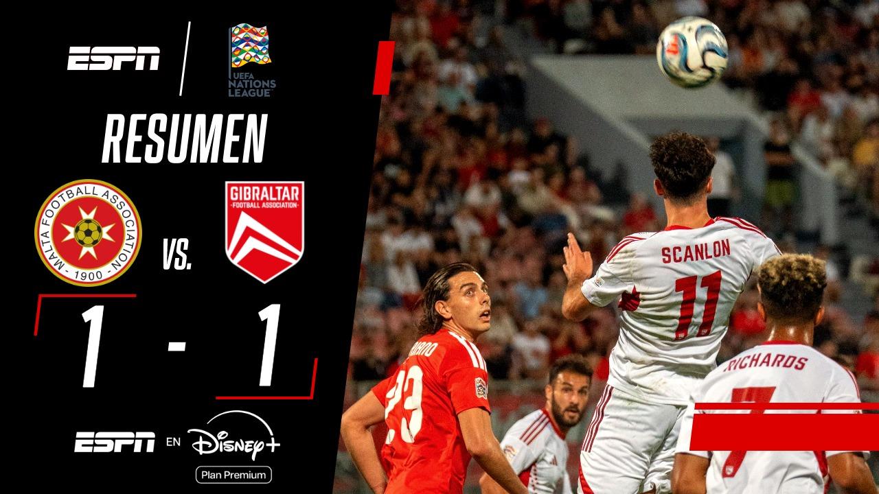 Malta y Gibraltar repartieron puntos en la Nations League