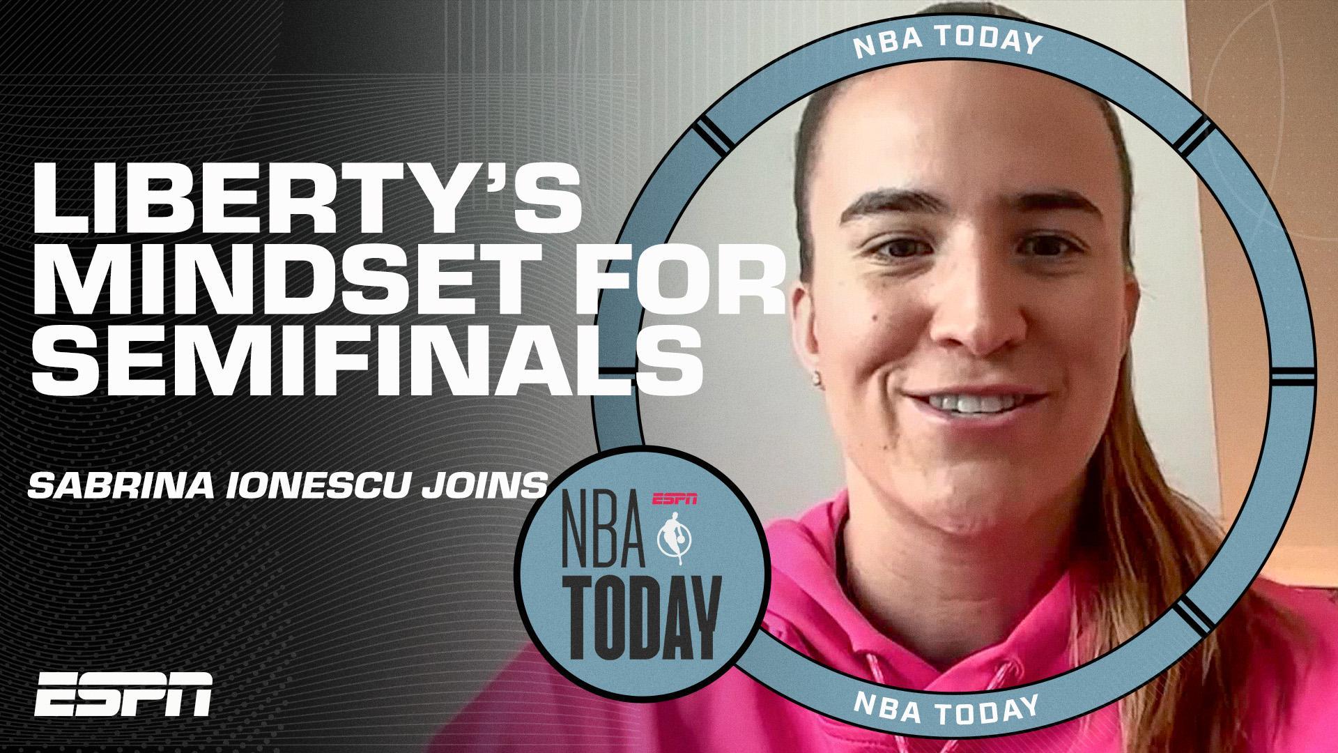 Sabrina Ionescu on the Liberty's experience and mindset for Game 1 against the Dream