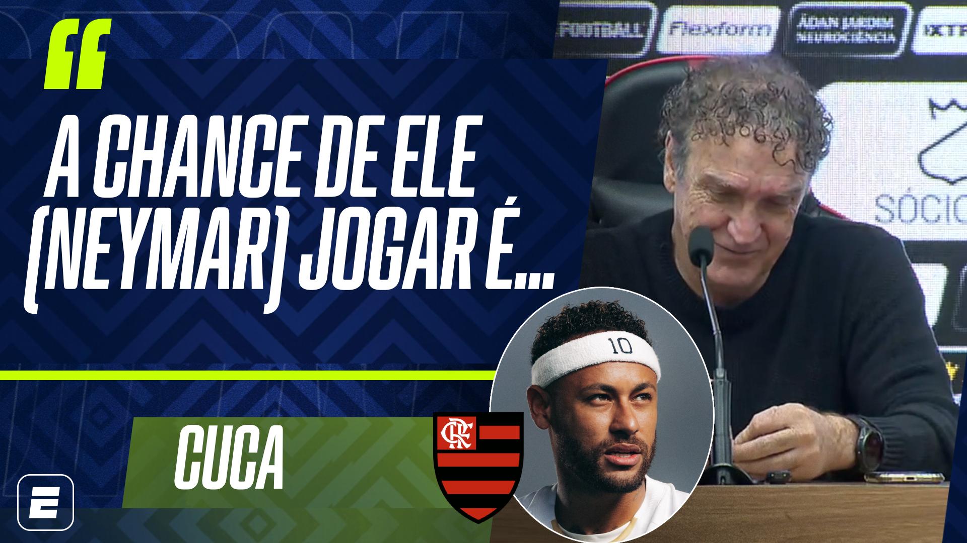 Neymar joga contra o Flamengo? VEJA a resposta sincera de Cuca