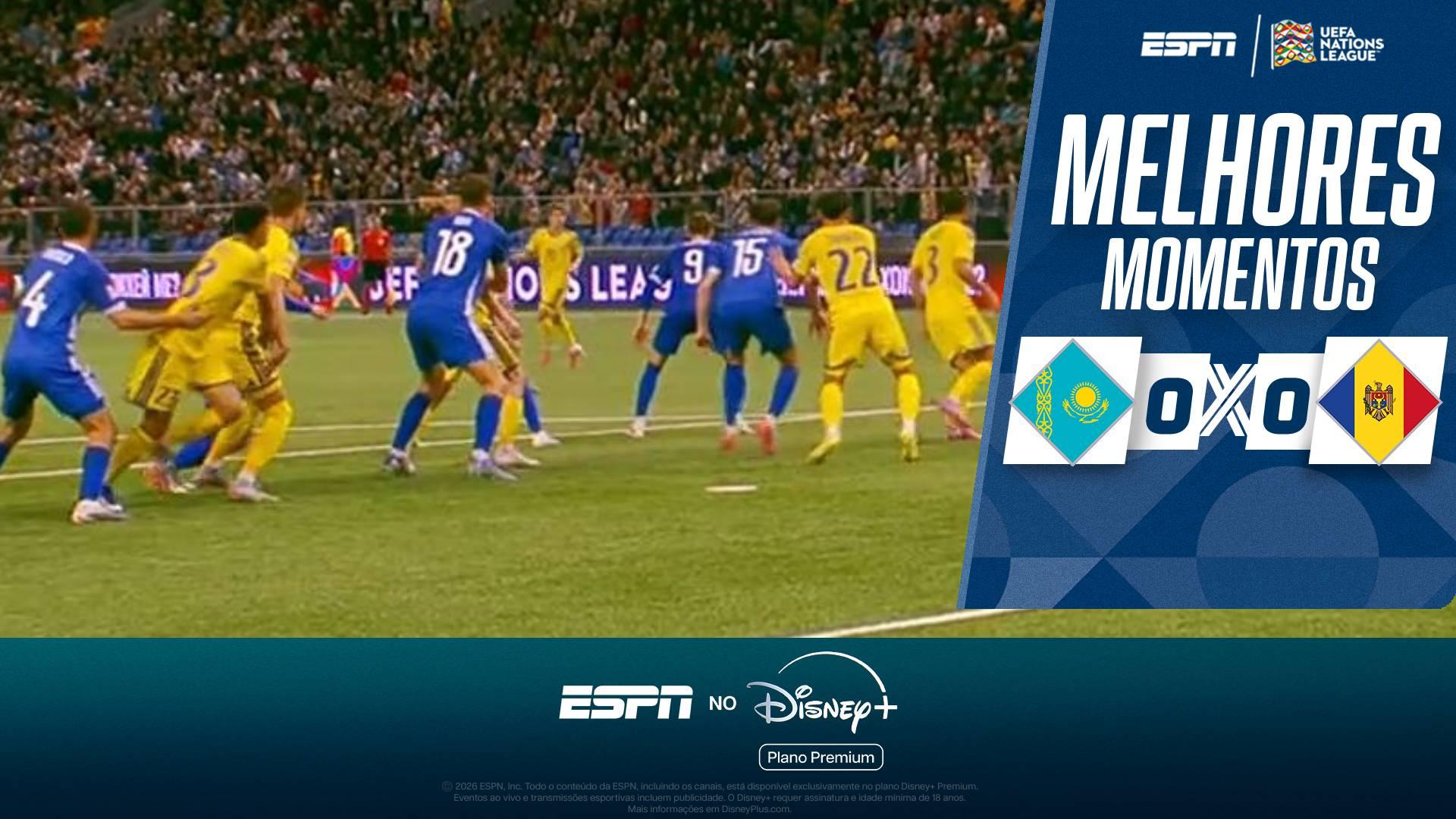 Moldávia vence Cazaquistão pela terceira rodada da UEFA Nations League; melhores momentos