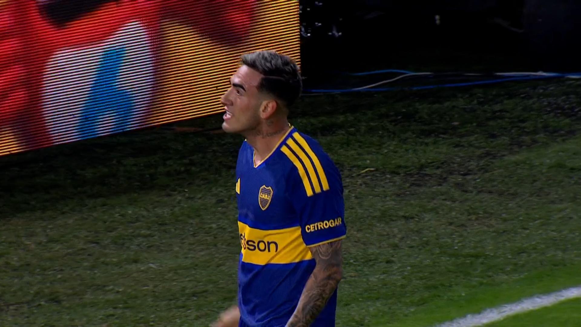 Boca y un gol para vacilar: Di Lollo gritó el 1 a 0 frente a Unión
