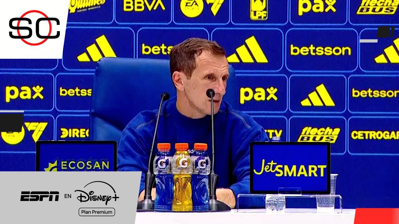 Arruabarrena elogió a Palacios y habló sobre la lesión de Velasco