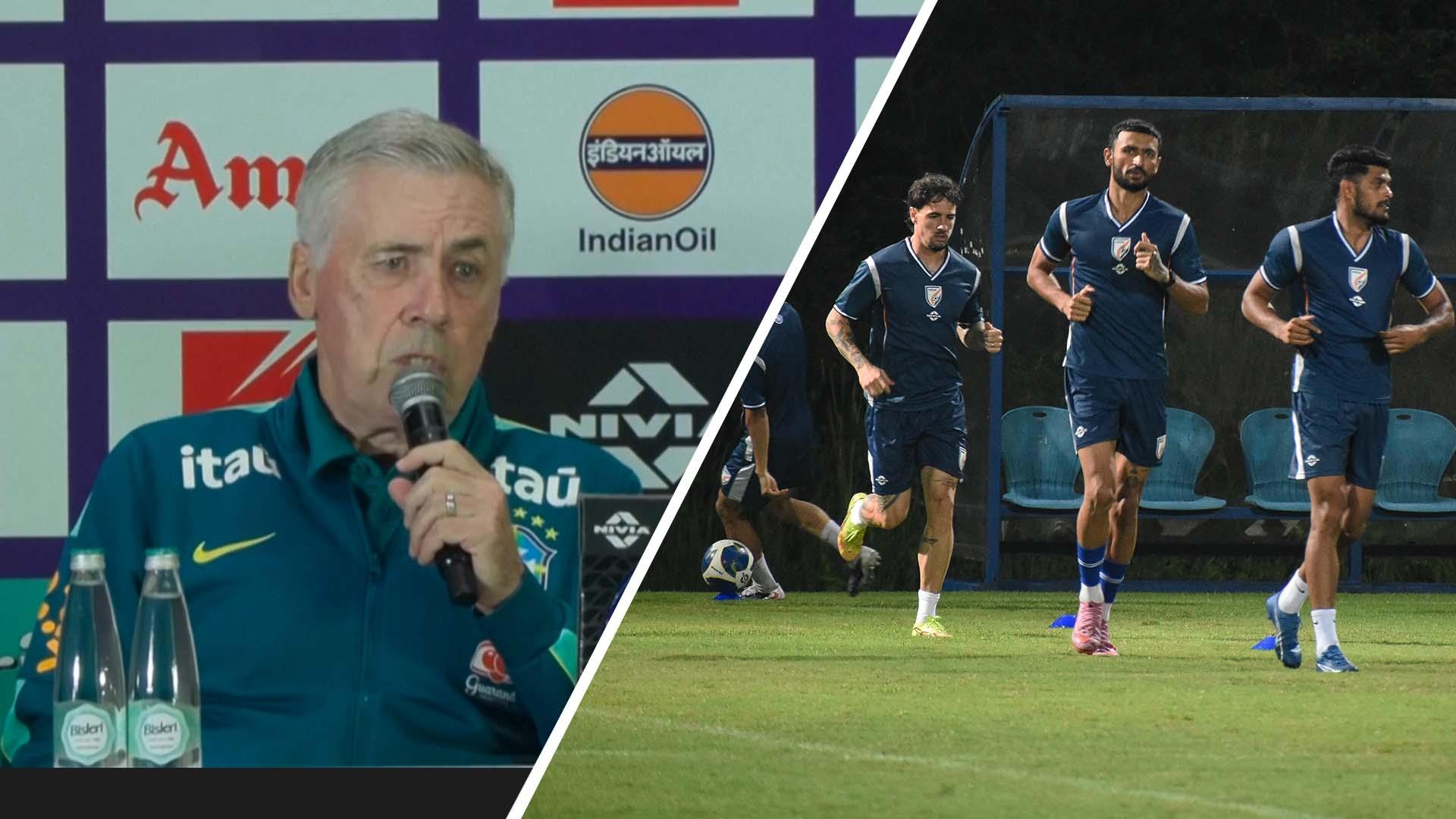 Ancelotti: India could be dangerous against Brazil