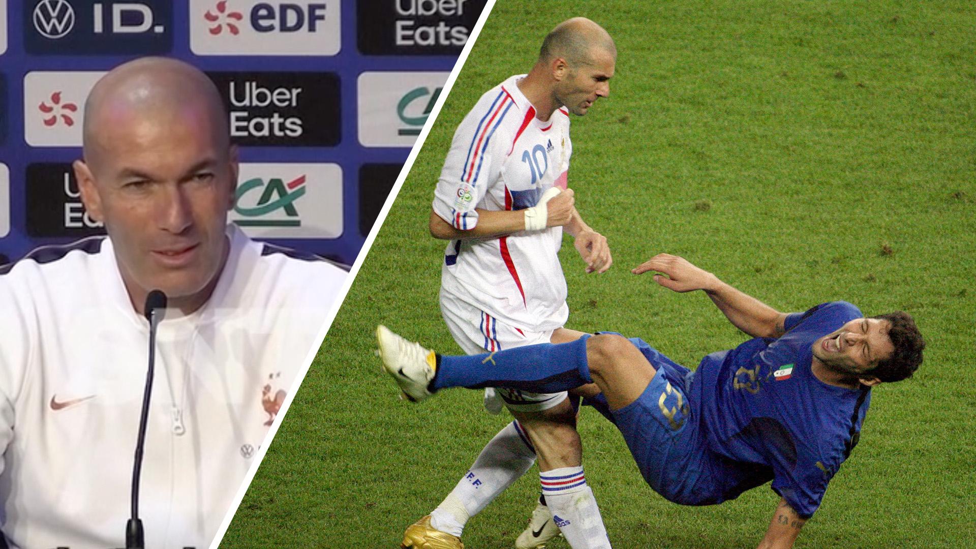 Zidane: 'Not proud, but no regrets' over 2006 World Cup final clash with Materazzi
