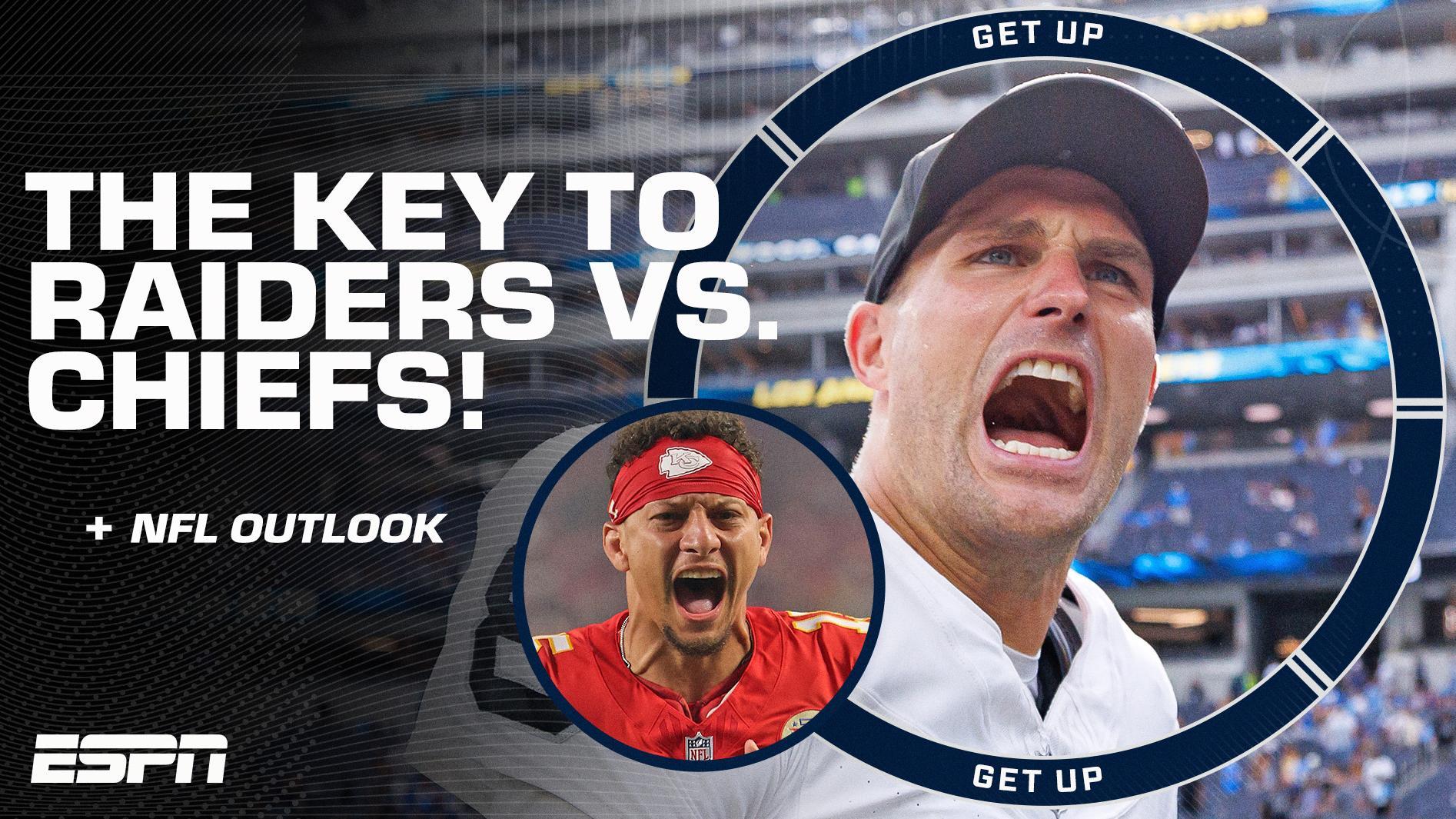 The only way that the Las Vegas Raiders can beat the Kansas City Chiefs is...