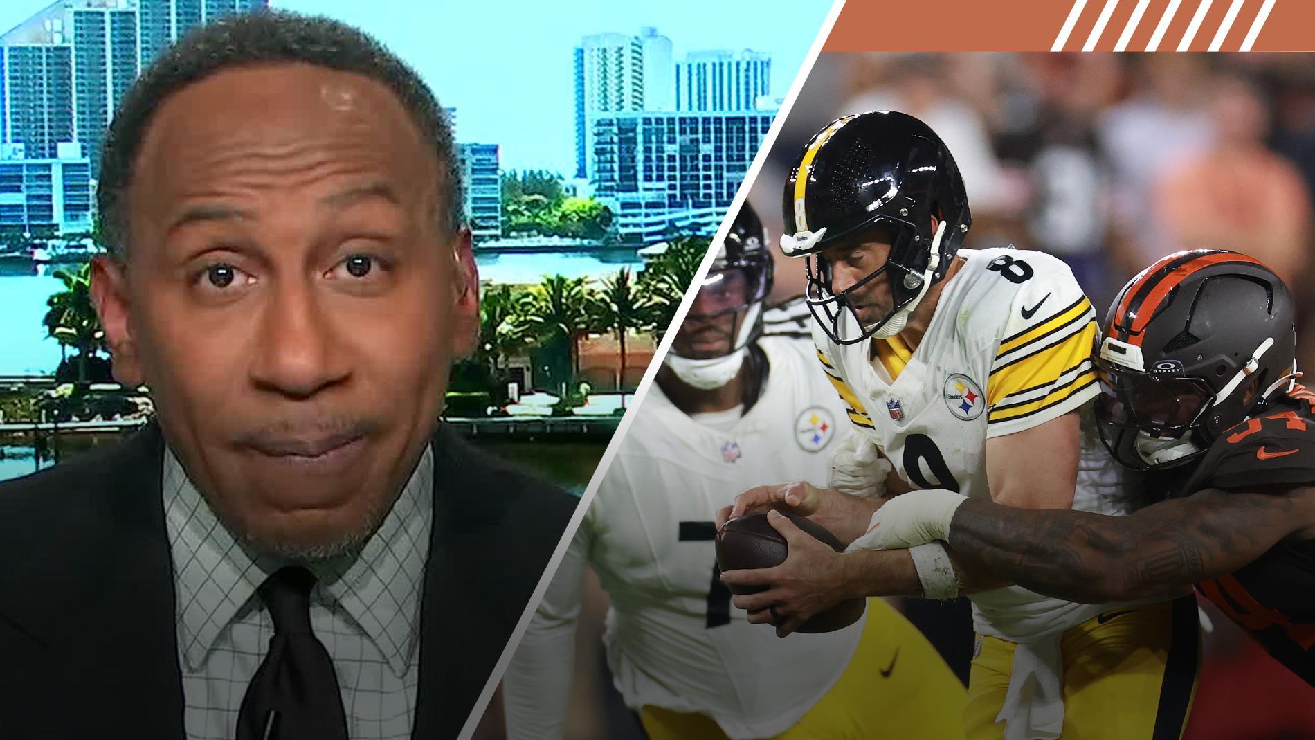 Stephen A. kicks off 'First Take' with epic Steelers rant