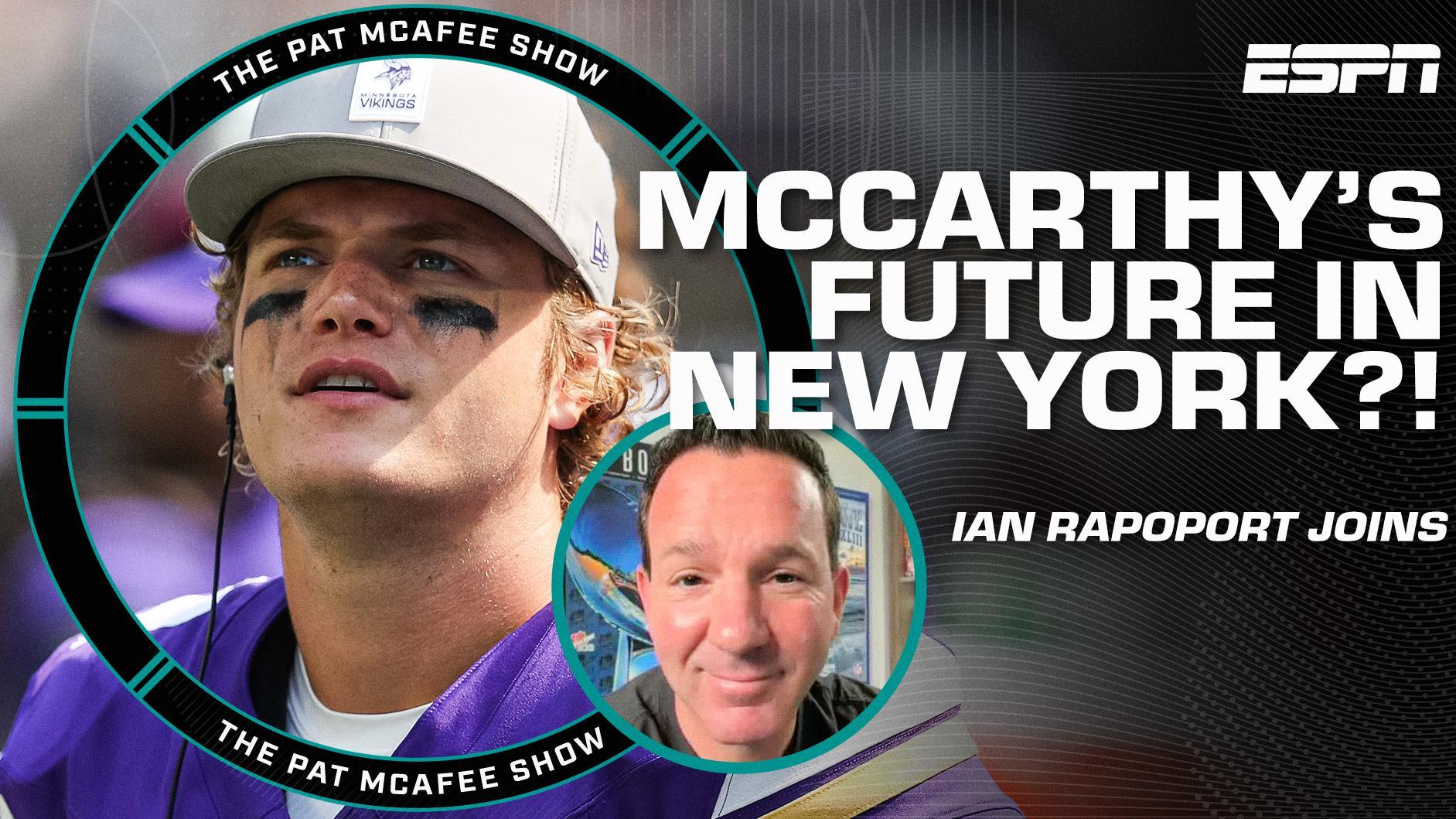 What's NEXT for J.J. McCarthy in Minnesota?! Ian Rapoport weighs in