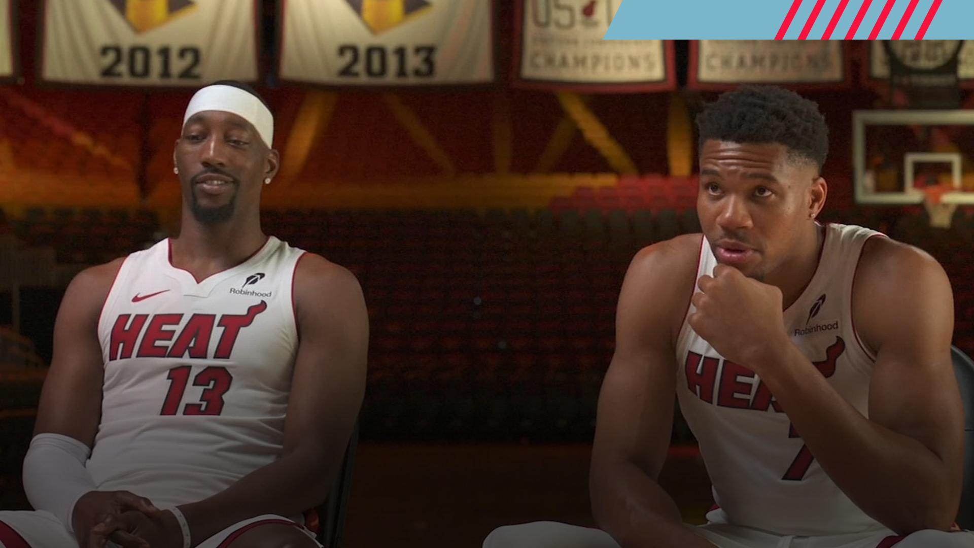Giannis, Bam discuss 'nightmare' other teams will face when playing the Heat