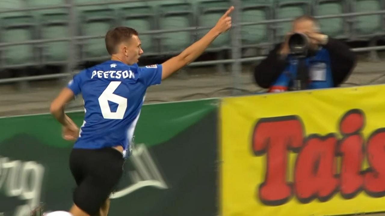 Estonia pegó primero: Peetson puso el 1-0 ante Luxemburgo en la Nations League