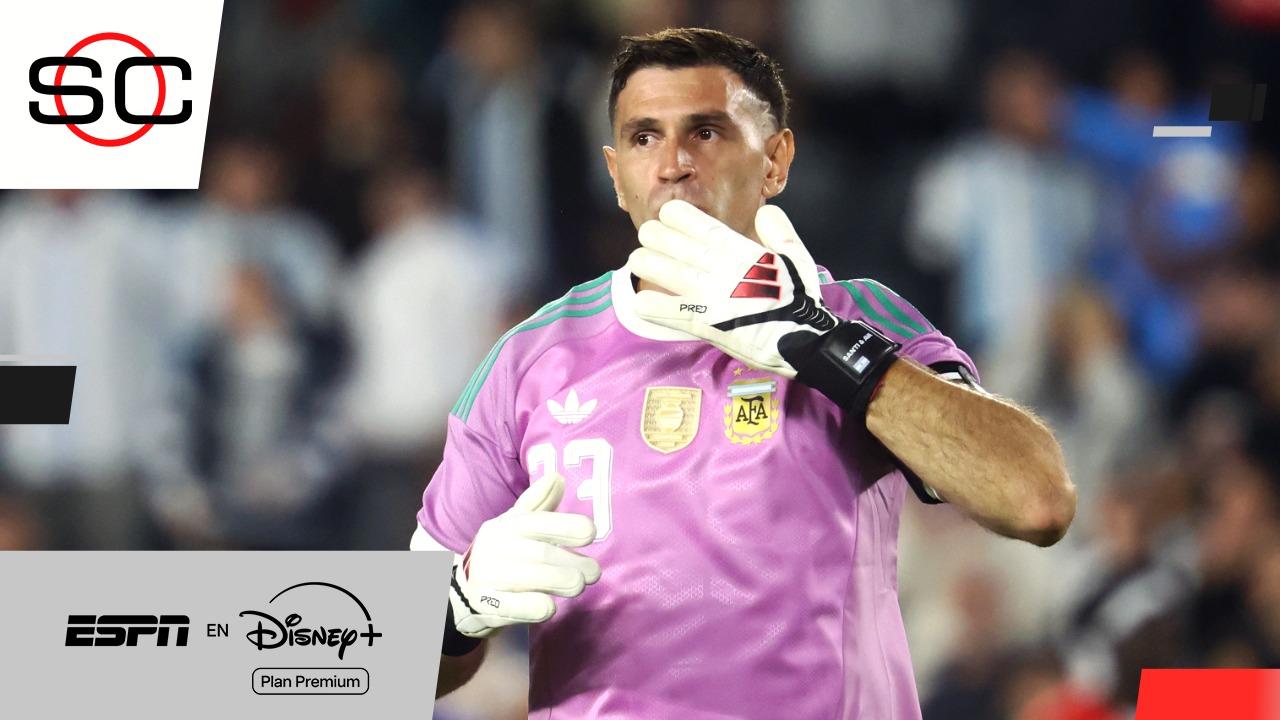 Dibu Martínez: "Quiero seguir exigiéndome con esta camiseta"