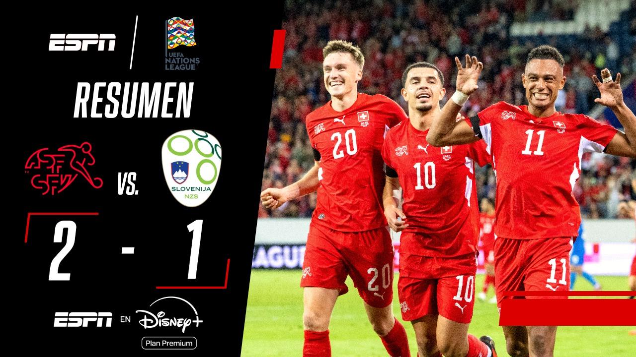¡Triunfo de Suiza en la Nations League!