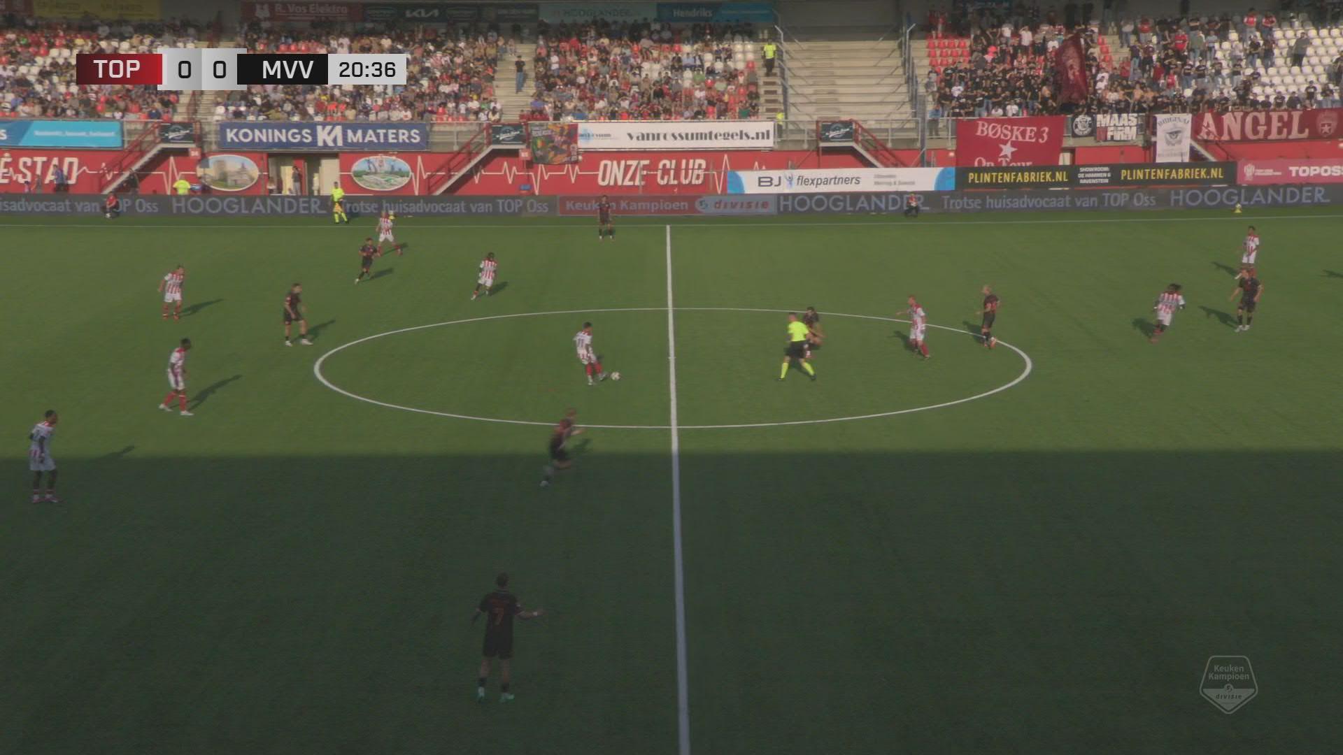 Hattrick zorgt voor verrassende wending | Samenvatting TOP Oss - MVV Maastricht