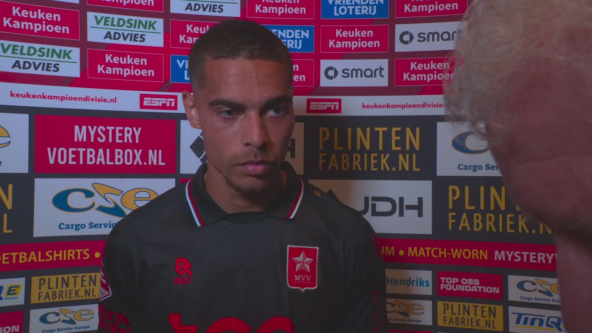 Liesdek na invalbeurt in Oss: "Blij dat ik weer minuten kan maken in het betaald voetbal"