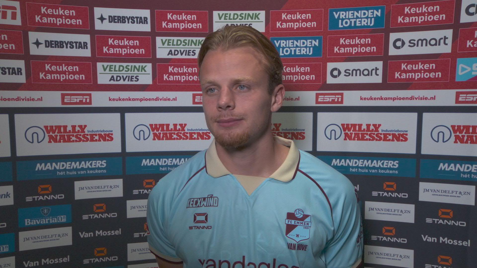 Van Hove over niveauverschil per helften: "De eerste helft waren we ontzettend slordig"