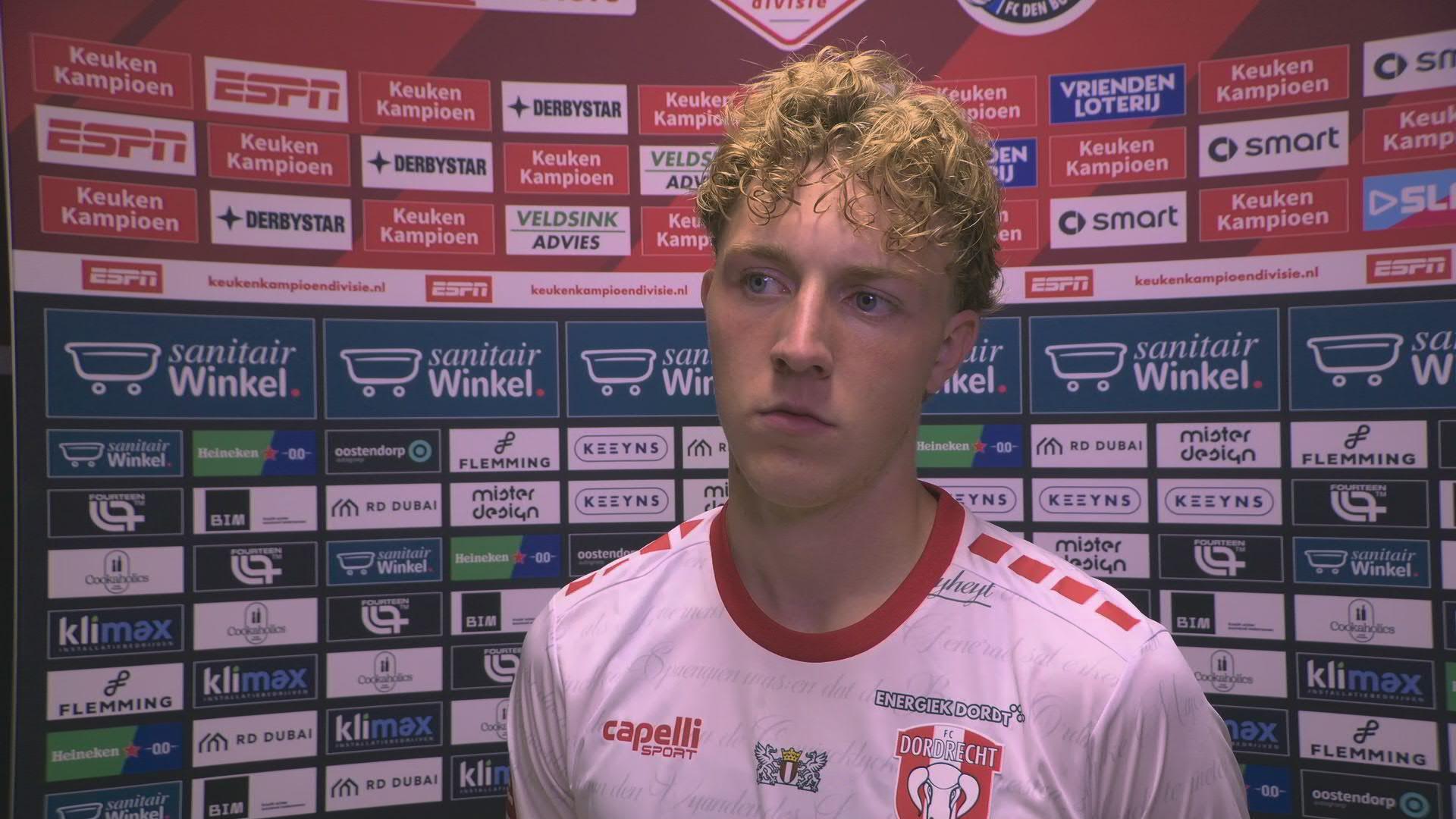 Vugts na zijn eerste doelpunt in het betaald voetbal: "De eerste is natuurlijk altijd speciaal"