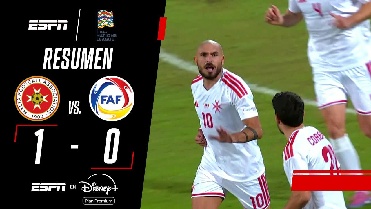 Malta venció por la mínima a Androrra en la Nations League