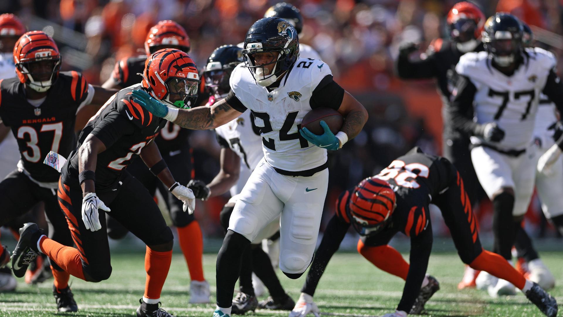 ¡Los Jaguars se llevan la victoria 22-17 ante los Bengals!