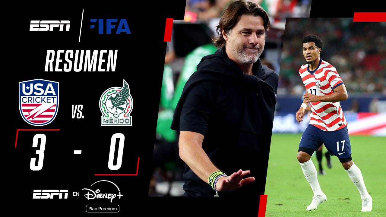 ¡Pochettino sonrió y Estados Unidos goleó a México en Arizona!