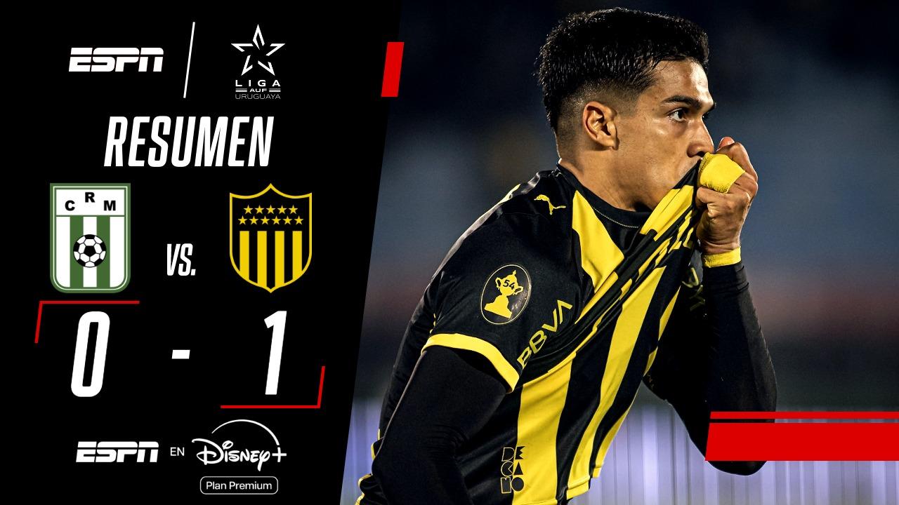 ¡Arezo se vistió de héroe y Peñarol rescató tres puntazos frente a Racing (M) en el final!