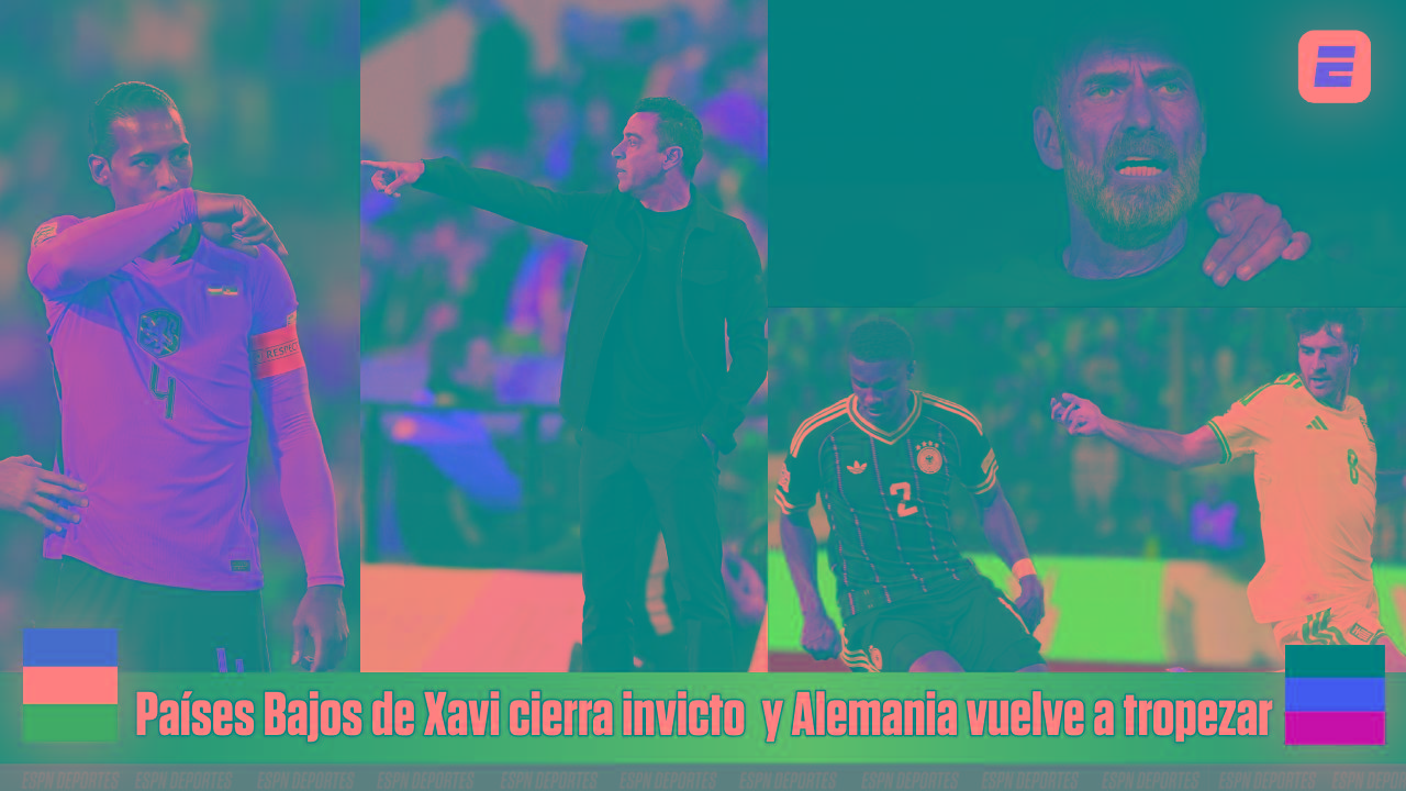 Países Bajos de Xavi cierra invicto  y Alemania vuelve a tropezar