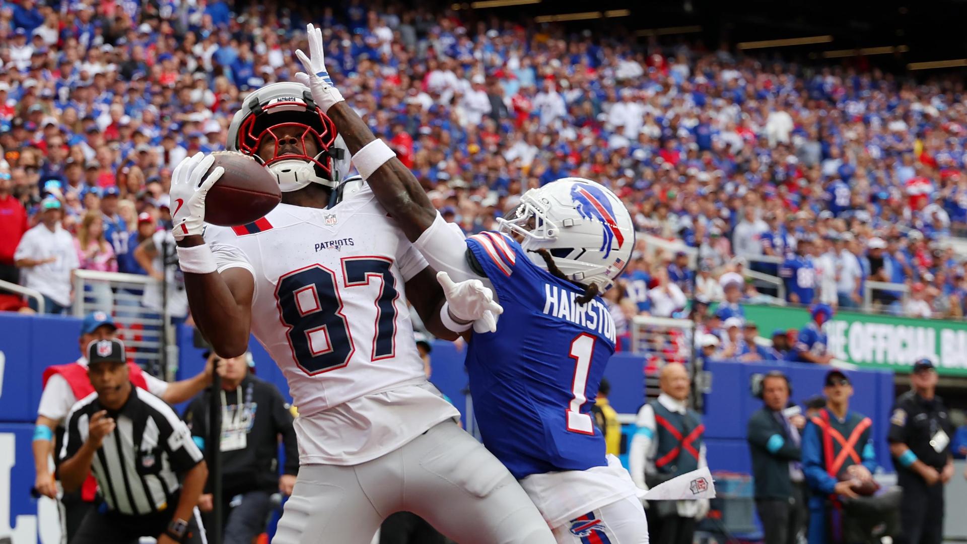 Maye overcomes his two turnovers with 3 TD passes in Patriots' 29-26 win over Bills